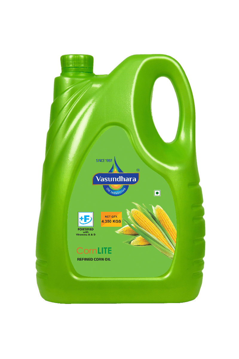 Corn oil bottle