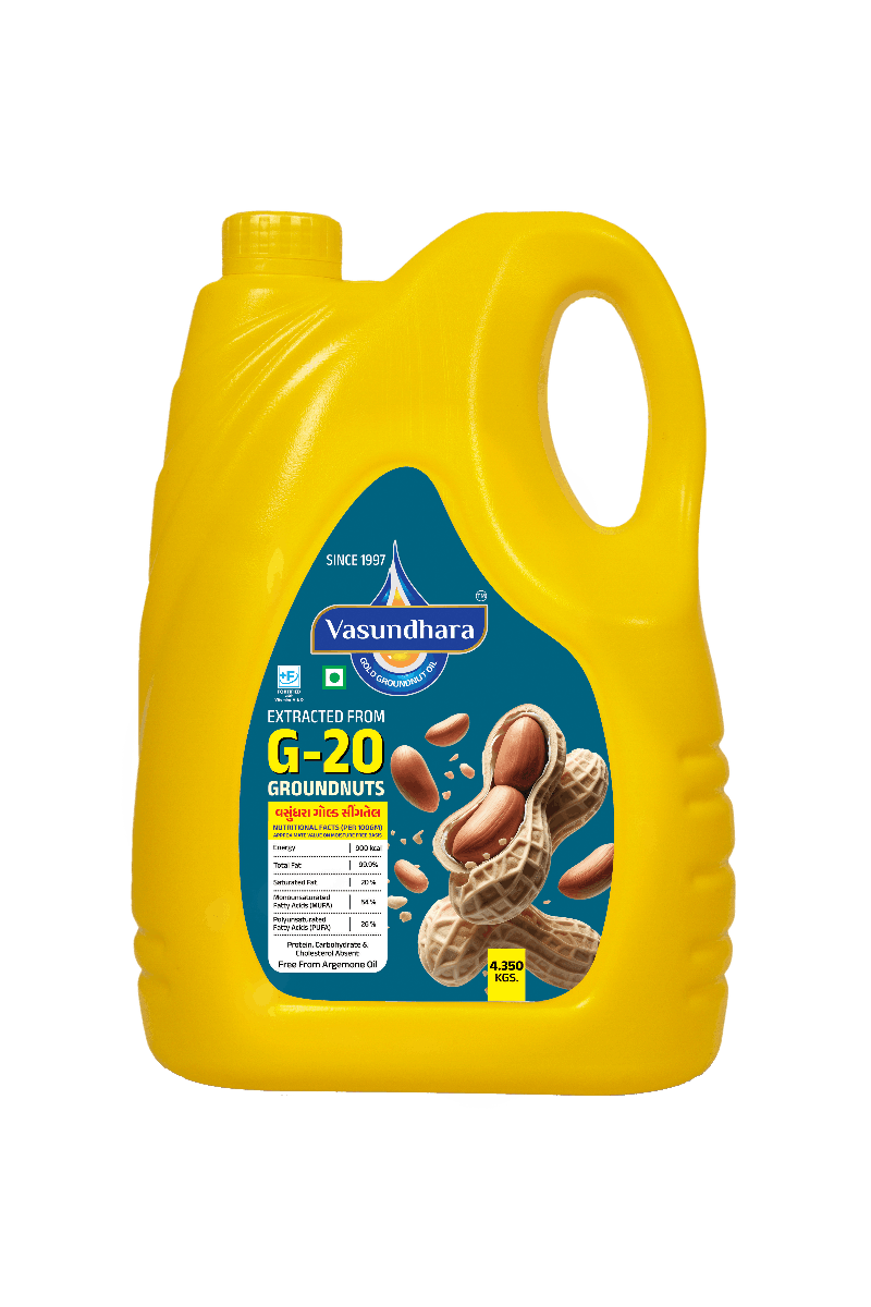 Groundnut oil bottle