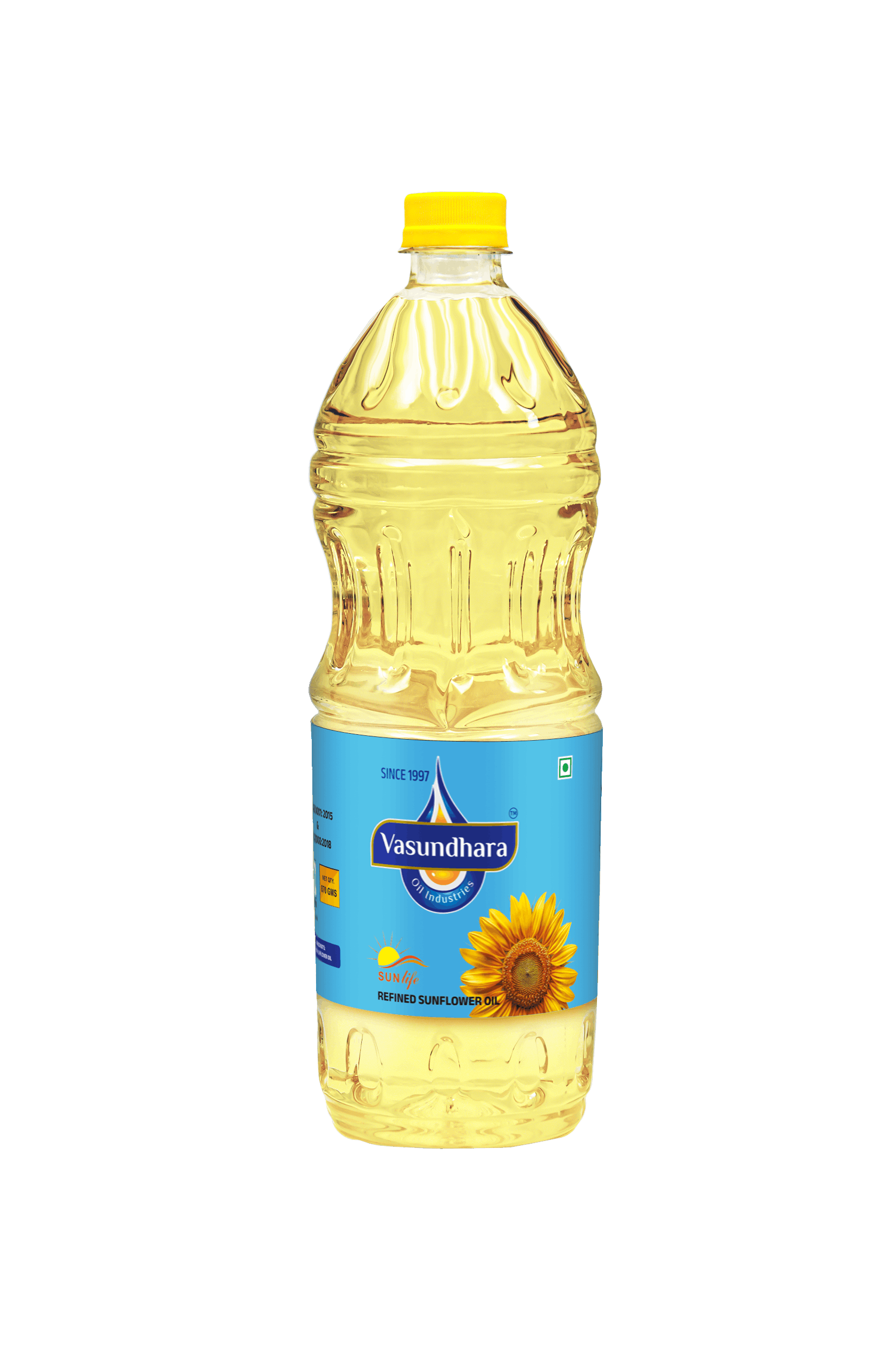 1 ltr sunflower oil bottle